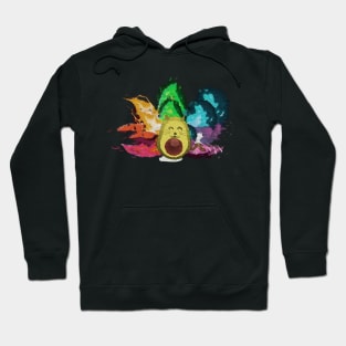 Avogato Avocado Cat Cat Vegan Hoodie